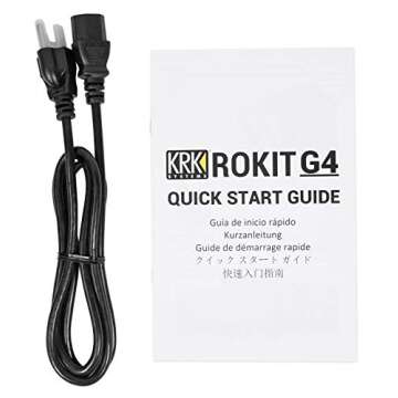 KRK RP8 Rokit 8 G4 Powered Studio Monitor - Professional Sound