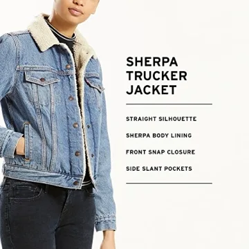 Levi's Women's Original Sherpa Trucker - Stylish Outerwear for Any Occasion
