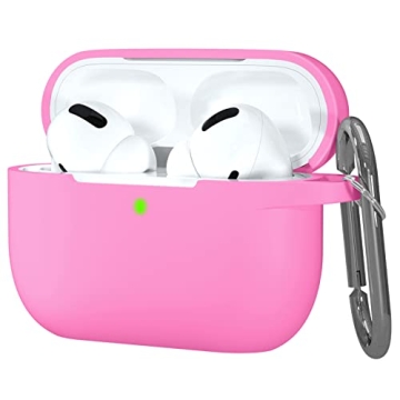 Hamile Night-Glow AirPods Pro Case Cover - Stylish Silicone with Keychain