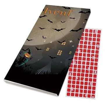 Ivenf 100 Pcs Halloween Decorations Indoor 3D Bats Wall Stickers 5 Size & 5 Design for Home Decor, Extra Large Black Scary Bats Window Door Porch Decals Outdoor for Halloween Eve Party Supplies