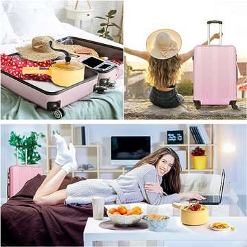 Multifunctional Electric Hot Pot Cooker, Upgraded Non-Stick Stainless Steel 1L Mini Portable Lazy Pot Popcorn Ramen Maker for Steak Egg Soup Camping Travel with Long Handle Power Adjustment Yellow