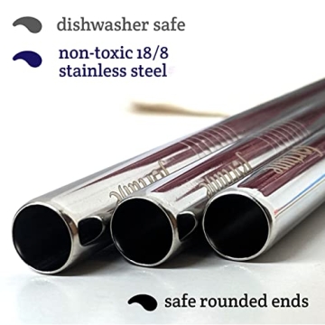 WuFuYuan Boba Pearls DIY Set - 3 Bags & Reusable Straws