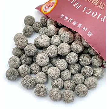 WuFuYuan Boba Pearls DIY Set - 3 Bags & Reusable Straws