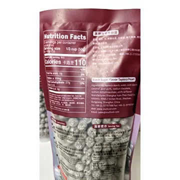 WuFuYuan Boba Pearls DIY Set - 3 Bags & Reusable Straws