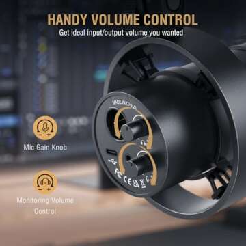 FIFINE Dynamic Microphone and Suspension Scissor Mic Stand Kit, XLR/USB Podcast PC Mic with Mute, Volume Control for Recording, Boom Arm Stand Set with Heavy Duty Clamp for Voice-Over (K688+CS1)