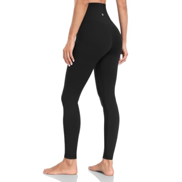 HeyNuts Yoga Pro Full Length Leggings - Buttery Soft High Waisted Compression Pants
