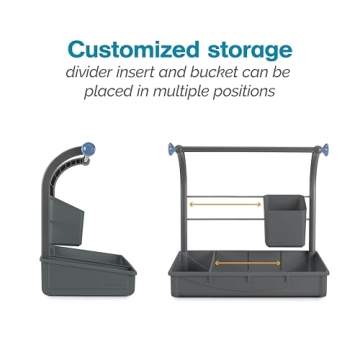 Polder Under Sink Storage Caddy for Kitchen and Bathroom