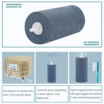 Pawfly Large Air Stones for Aquariums Ponds 2 PCS