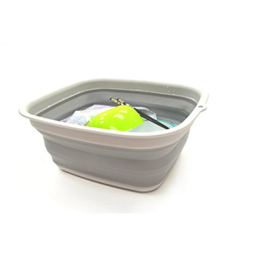SAMMART 7.7L Collapsible Tub - Foldable Dish Tub for Every Kitchen Adventure
