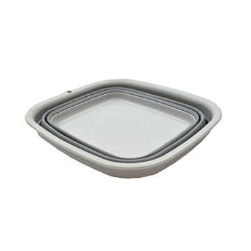 Collapsible Dishpan SAMMART - Space Saving Washing Tub