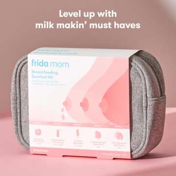 Frida Mom Hydration Packets for Breasts, Hydrate Nipples with Breast Mask Made with Aloe Vera, Honey, Tea Tree Oil, & Cucumber, 2 Sheet Masks