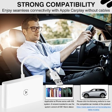 Wireless CarPlay Adapter for Easy Plug & Play Connectivity