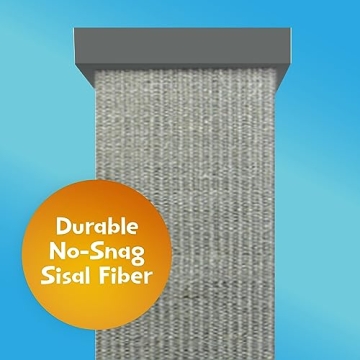 SmartCat Ultimate Scratching Post 32 Inch - Durable Sisal Fiber