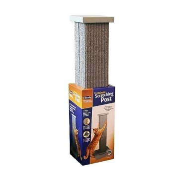 SmartCat Ultimate Scratching Post 32 Inch - Durable Sisal Fiber