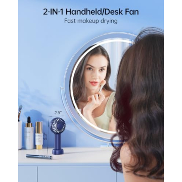 SWEETFULL Mini Portable Fan Stylish & Powerful Handheld Fan