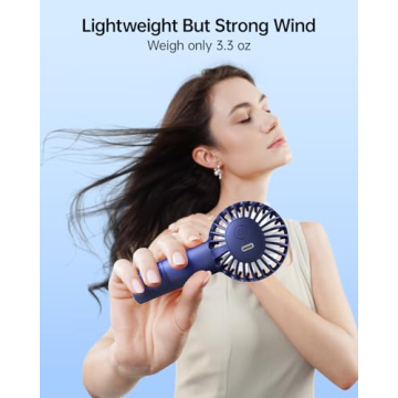SWEETFULL Mini Portable Fan Stylish & Powerful Handheld Fan