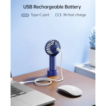 SWEETFULL Mini Portable Fan Stylish & Powerful Handheld Fan