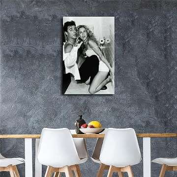 Sex and The City Mr.Big Carrie Bradshaw Toilet Sex W Poster Canvas Painting Creativity Poster and Pr...