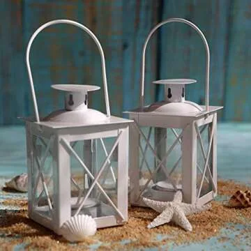 Kate Aspen Luminous Mini Lanterns for Vintage Decor