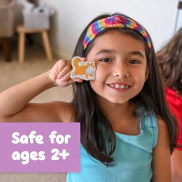 SPARK & WOW Wooden Magnets | Animals, Magnets for Kids Ages 2+ | Open-Ended Play | Adhere to Fridges...