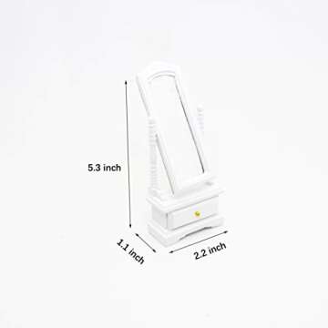 Mini Wooden Furniture Set for Home Decor and Crafts