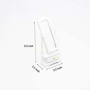 Mini Wooden Furniture Set for Home Decor and Crafts