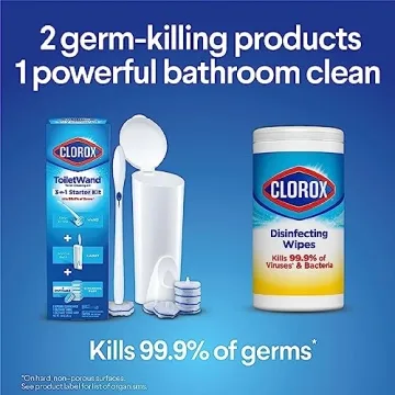 Clorox ToiletWand Disinfecting Refills Rainforest Rush 30 Ct