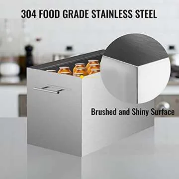 VEVOR Water Bath Canner - 15 Quarts & Stainless Steel Capacity