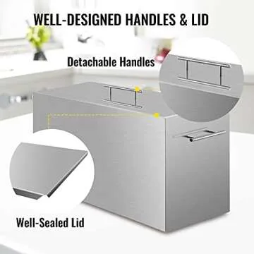 VEVOR Water Bath Canner - 15 Quarts & Stainless Steel Capacity