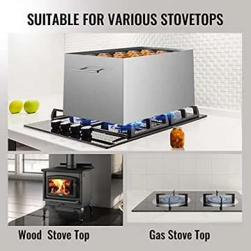 VEVOR Water Bath Canner - 15 Quarts & Stainless Steel Capacity