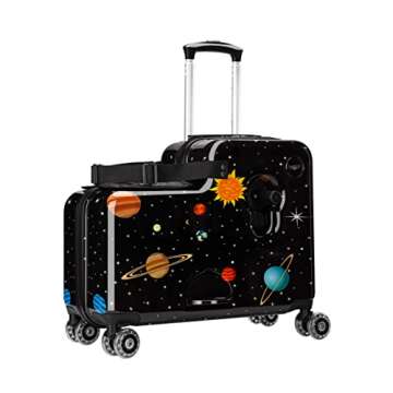 Younglingz Lil Flyer 20" Kid Ride-On Suitcase for Travel