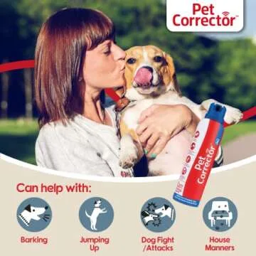 PET CORRECTOR Dog Trainer, 50ml. 2 Pack- Stops Barking, Jumping Up, Place Avoidance, Food Stealing, ...