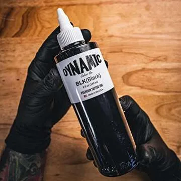 Dynamic Color Co Black Ink 8oz Bottle