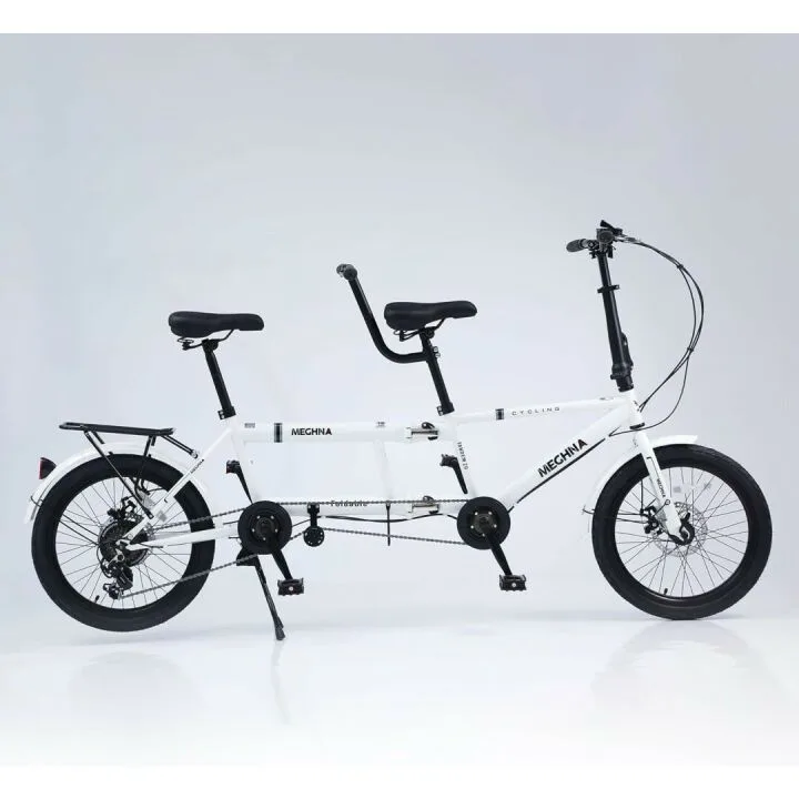 Foldable Adult Tandem Bike for Family Adventures
