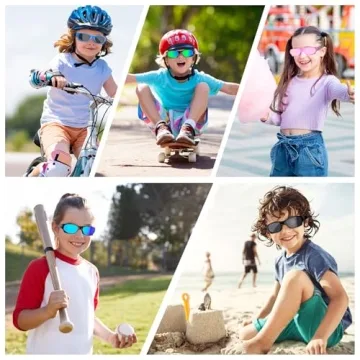 VATTER Youth Baseball Polarized Sunglasses for Kids