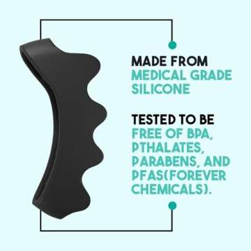 VYCE PrimalStep Toe Separators - Doctor Recommended - Correct Foot and Bunion Pain, Plantar Fasciitis - Toe Straightener to Improve Functional Athletic Mobility - Stretches to Fit (S/M)