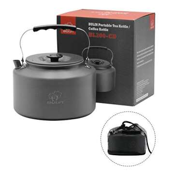 Lightweight Bulin Camping Kettle 2.2L - Fast Heating Outdoor Gear