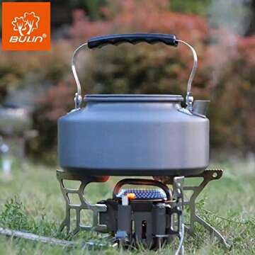Lightweight Bulin Camping Kettle 2.2L - Fast Heating Outdoor Gear