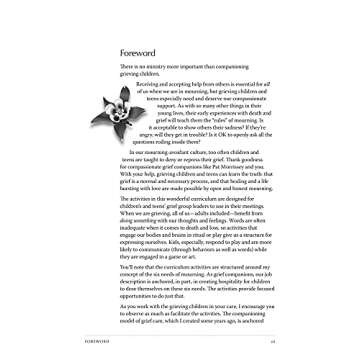 The Companioning the Grieving Child Curriculum Book: Activities to Help Children and Teens Heal (The Companioning Series)