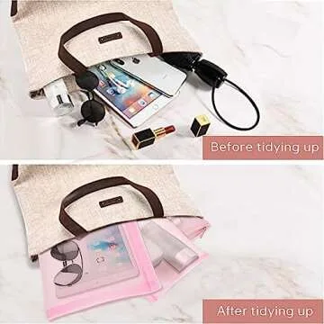 EASYFUN Mesh Pouch Set - Stylish Organizers for Travel