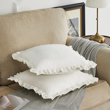 GIGIZAZA Luxury Velvet Pillow Covers Set of 2
