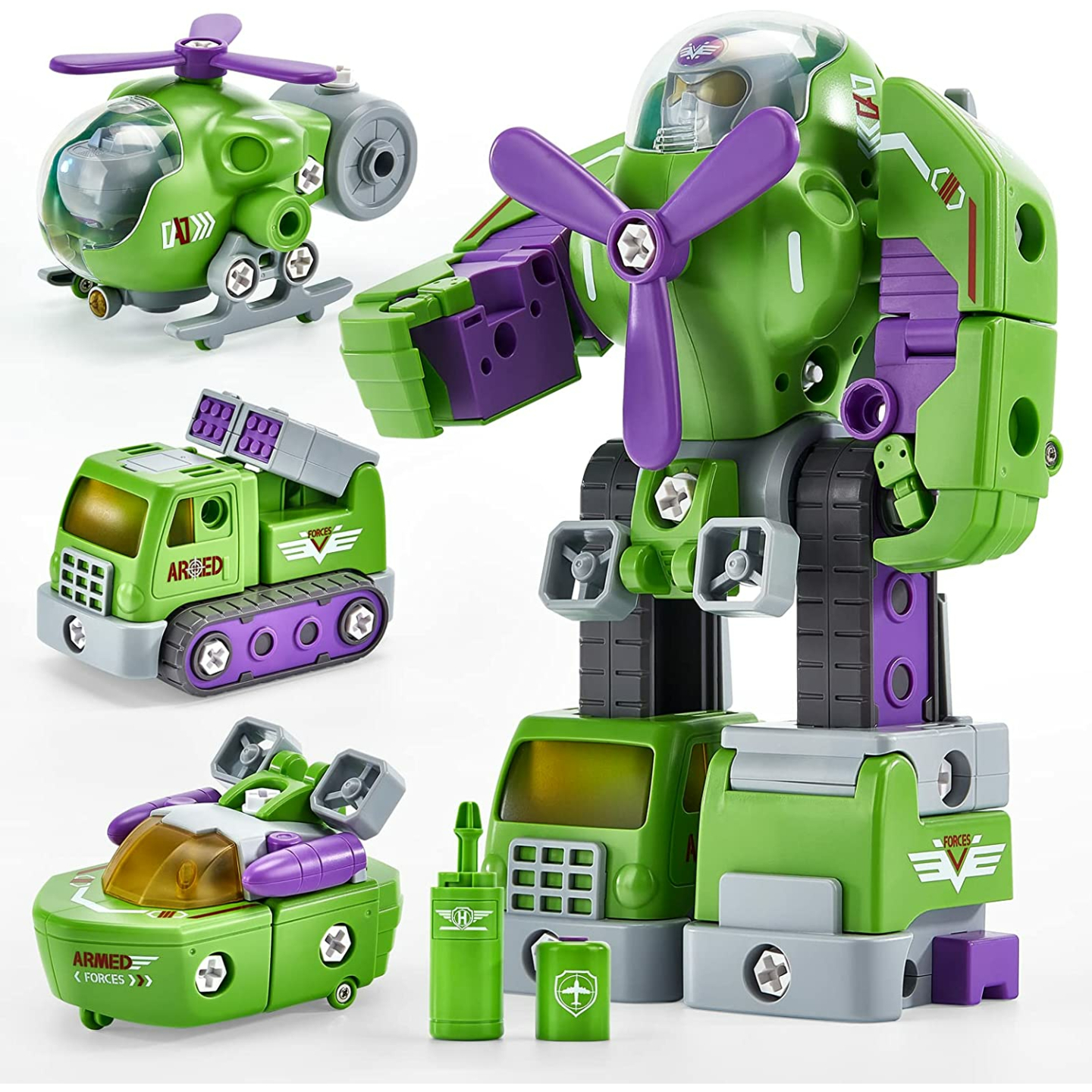 STEM Take Apart Robot Toys for Boys Age 4-7