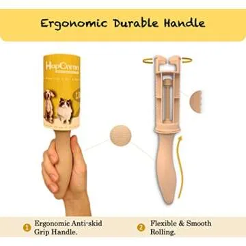 HapChron Extra Sticky Lint Rollers for Pets and Dust