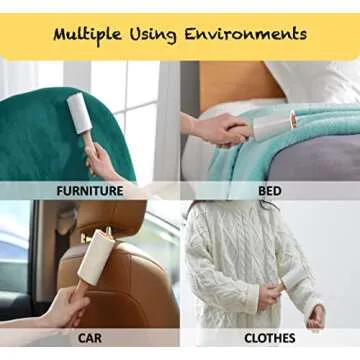 HapChron Extra Sticky Lint Rollers for Pets and Dust