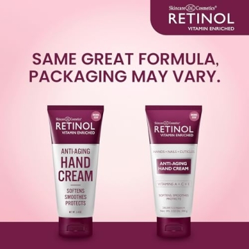 Retinol Anti-Aging Hand Cream for Soft, Youthful Hands