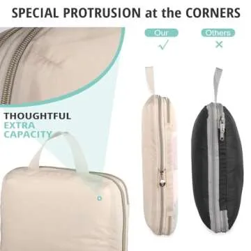 Expandable Packing Cubes for Organized Travel Packing