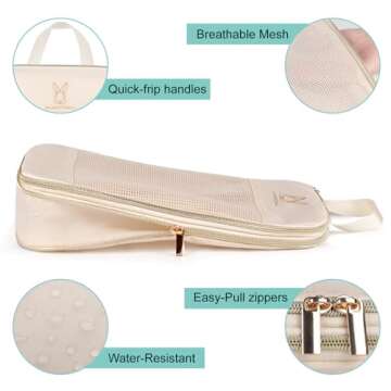 Expandable Packing Cubes for Organized Travel Packing