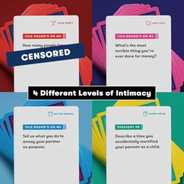 Truth or Drink Original Card Game by Cut, 432 Hilariously Funny Questions + 55 Strategy Cards, Unleash Your Secret, Famed Social Media Game for Party & Game Night