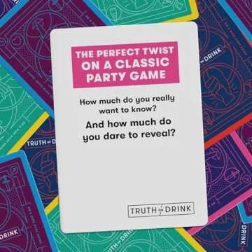 Truth or Drink Original Card Game for Fun Nights