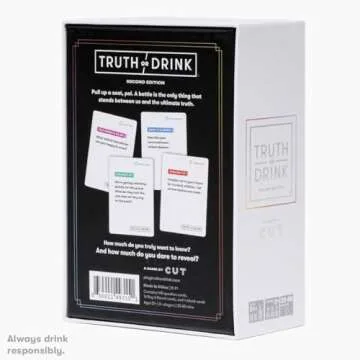 Truth or Drink Original Card Game for Fun Nights